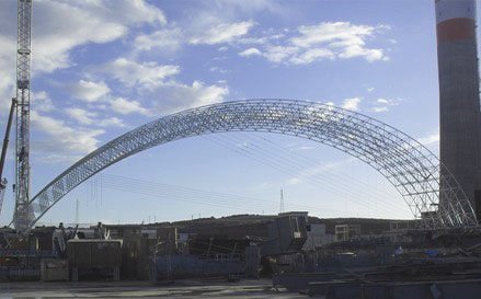 湘乡大型网架结构